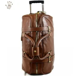 Torba podróżna skórzana na kółkach "Banfi"