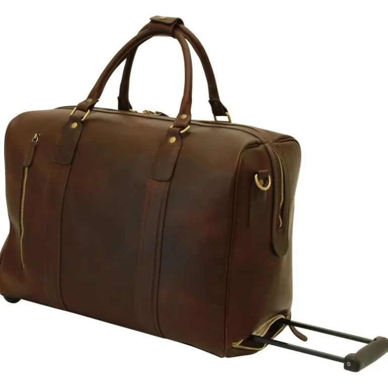 Torba podróżna skórzana na kółkach "Kalisz" BC