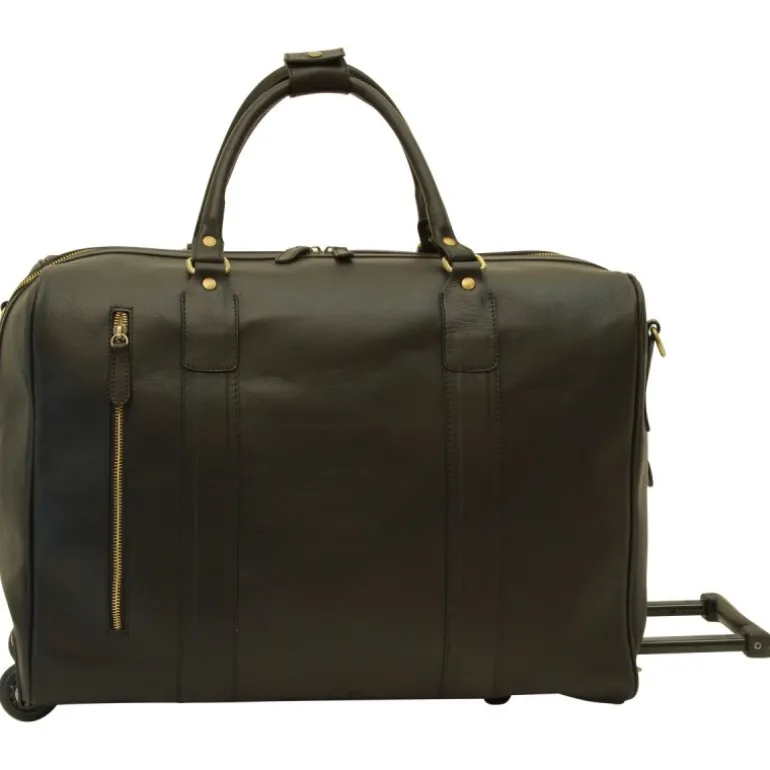 Torba podróżna skórzana na kółkach "Kalisz" CZ