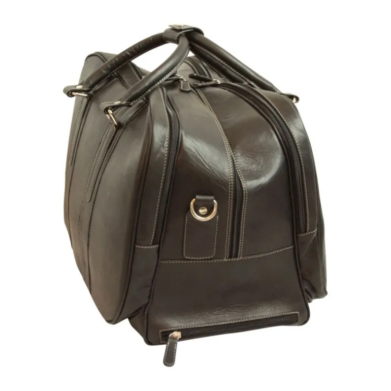 Torba podróżna skórzana na kółkach "Płock" NE