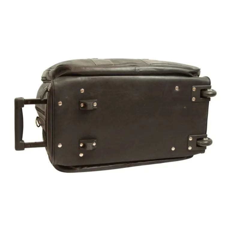 Torba podróżna skórzana na kółkach "Płock" NE