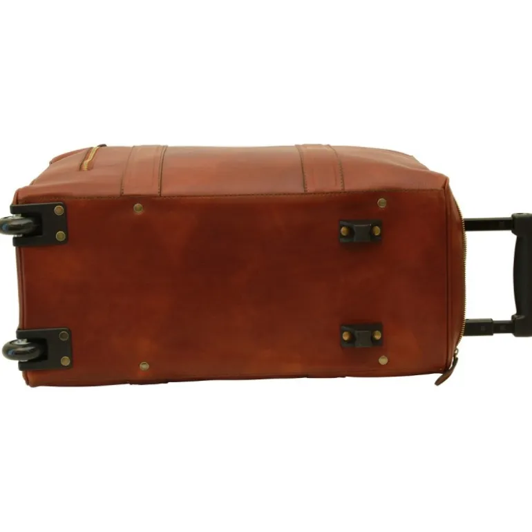 Torba podróżna skórzana na kółkach "Kalisz" BR