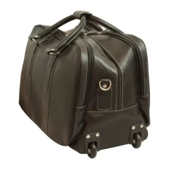 Torba podróżna skórzana na kółkach "Płock" NE