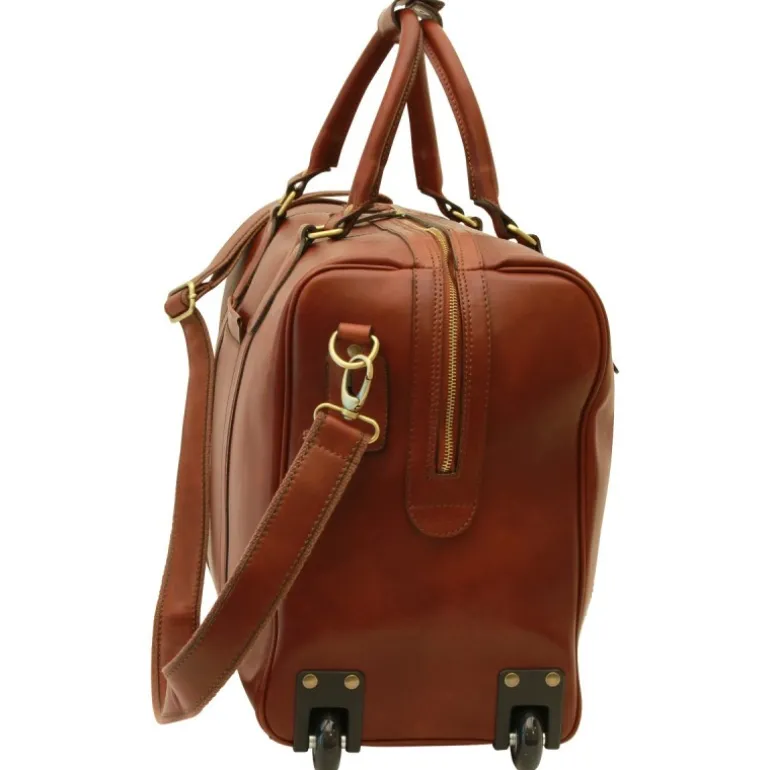 Torba podróżna skórzana na kółkach "Kalisz" BR