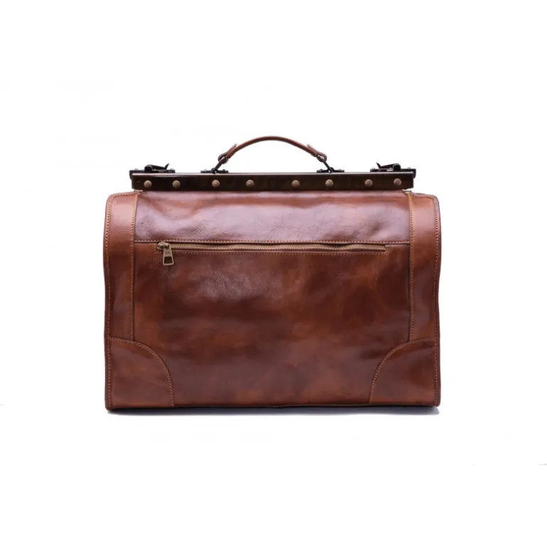 Torba podróżna skórzana "Gdynia"