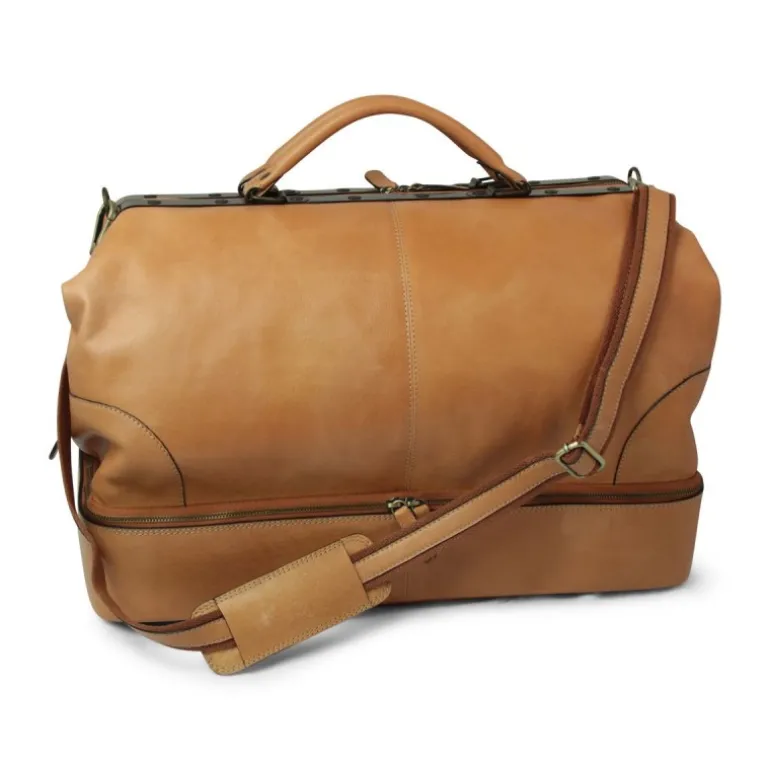 Torba podróżna ze skóry licowej "Toruń" KO