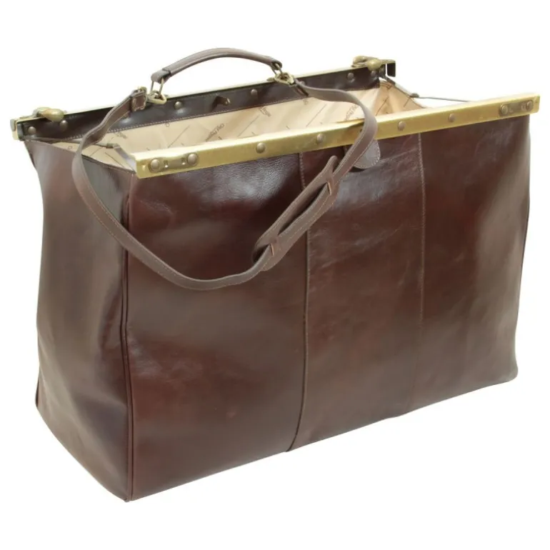 Torba podróżna ze skóry licowej "Toruń" BC