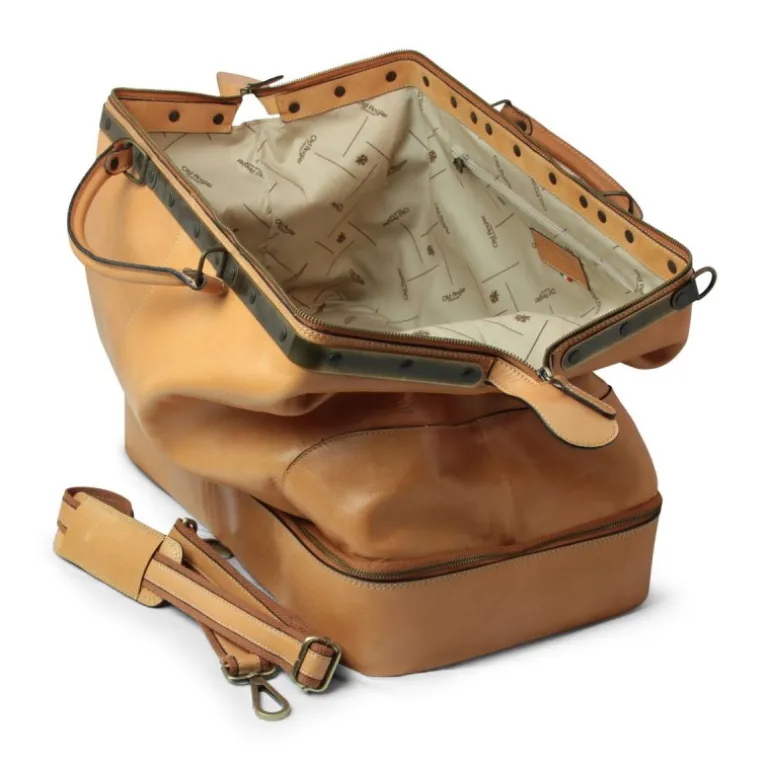 Torba podróżna ze skóry licowej "Toruń" KO