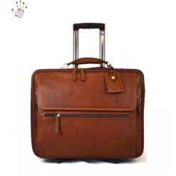 Torba trolley podróżna skórzana "Morellino"