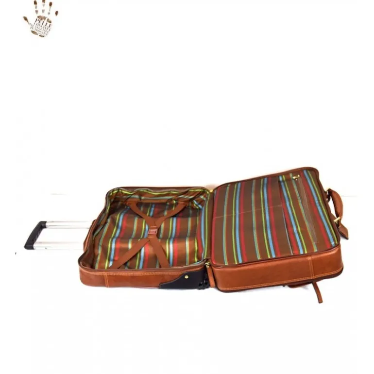 Torba trolley podróżna skórzana "Morellino"