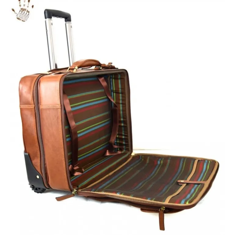 Torba trolley podróżna skórzana "Morellino"