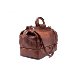 Torba weekendowa z prawdziwej skóry garbowanej roślinnie