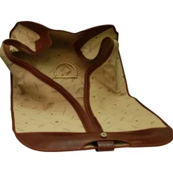 Torba/Pokrowiec na ubrania skórzana "Ruda Śląska"