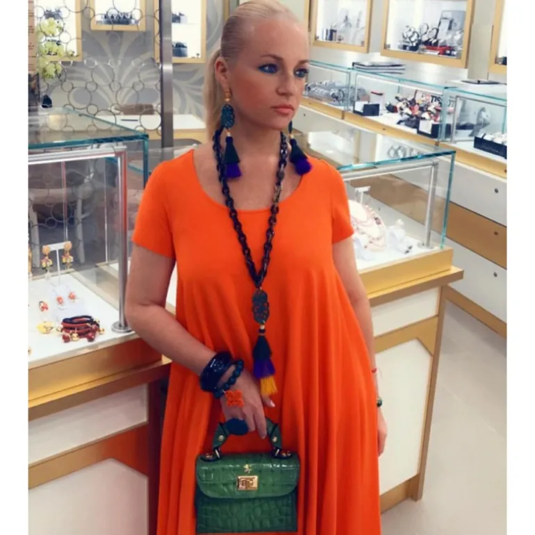 Torebka damska skórzana wzorem imitującym skórę krokodyla. "Lucignano" K280/20