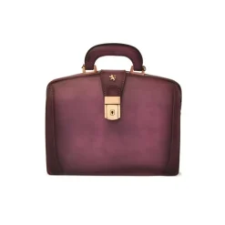 Torebka Damska z włoskiej ze szlachetnej skóry garbowanej roślinnie. "Miss Brunelleschi" B120/29