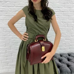 Torebka Damska z włoskiej ze szlachetnej skóry garbowanej roślinnie. "Miss Brunelleschi" B120/29