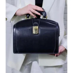 Torebka Damska z włoskiej ze szlachetnej skóry garbowanej roślinnie. "Miss Brunelleschi" B120/29