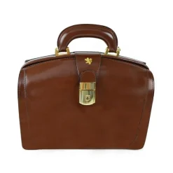 Torebka Damska z włoskiej ze szlachetnej skóry garbowanej roślinnie. "Miss Brunelleschi" B120/29