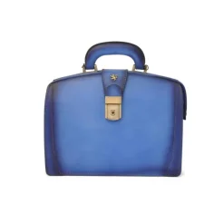 Torebka Damska z włoskiej ze szlachetnej skóry garbowanej roślinnie. "Miss Brunelleschi" B120/29