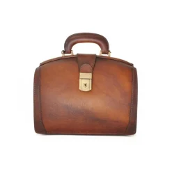 Torebka Damska z włoskiej ze szlachetnej skóry garbowanej roślinnie. "Miss Brunelleschi" B120/29