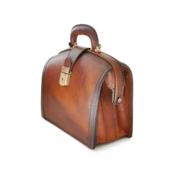 Torebka Damska z włoskiej ze szlachetnej skóry garbowanej roślinnie. "Miss Brunelleschi" B120/29