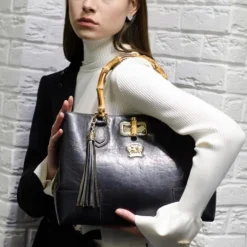 Torebka do ręki Damska Skórzana "Sarteano"