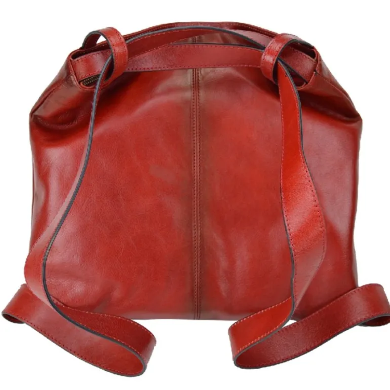 Torebka plecak Damska Skórzana "Rosano" B476