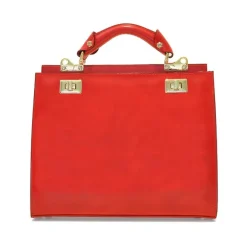 Torebka skórzana ze zwierzęcymi wstawkami z przodu i z tyłu "Anna Maria Luisa de' Medici"