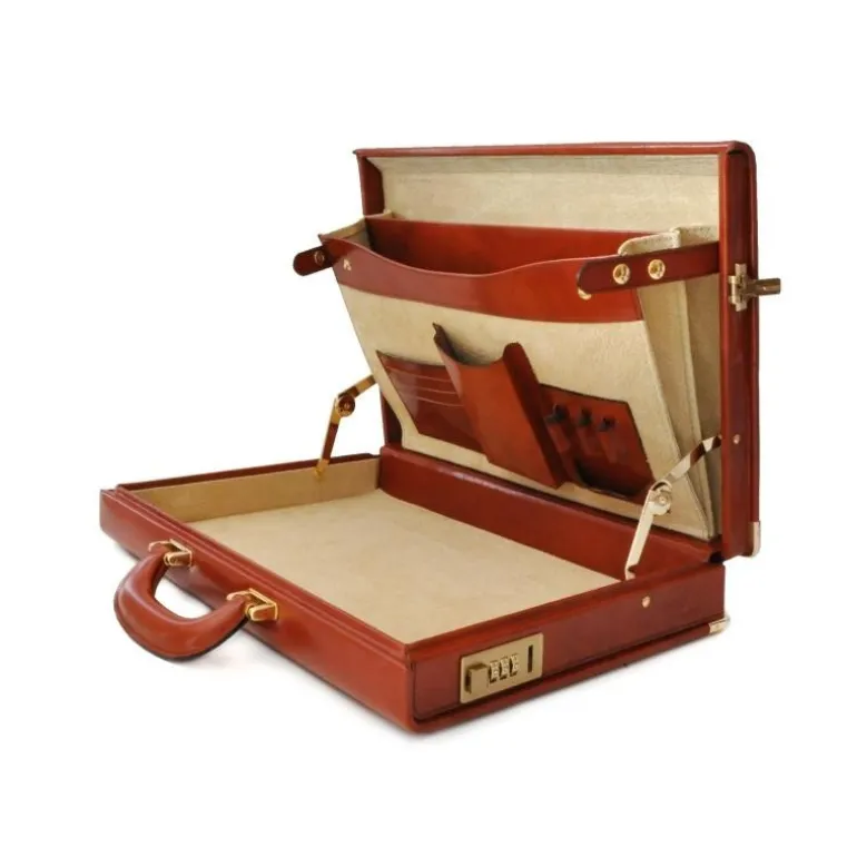 Walizka 24 H skórzana "Machiavelli mała"