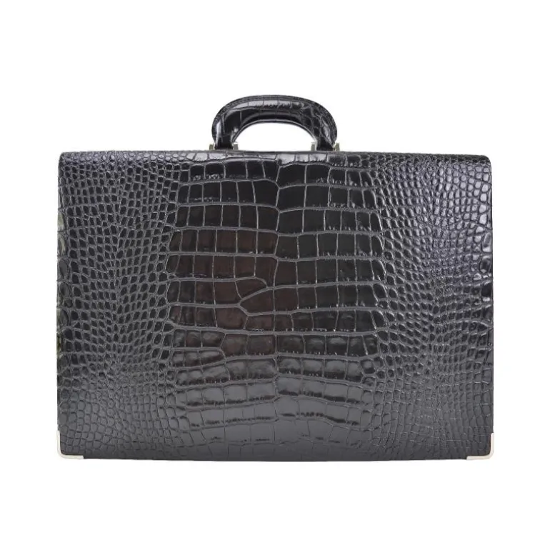 Walizka 24H skórzana "Machiavelli" Slim CA