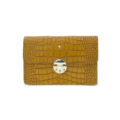 Wieczorowa kopertówka damska ze skóry z łańcuszkiem "Lucrezia de' Medici"