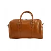 Włoska torba podróżna wykonana ręcznie z prawdziwej toskańskiej skóry, "Świdnica" KO
