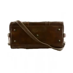 Włoska torba podróżna wykonana ręcznie z prawdziwej toskańskiej skóry, "Świdnica" BR
