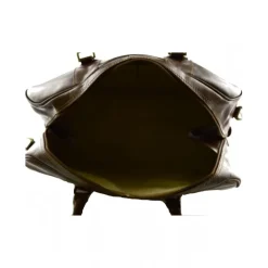 Włoska torba podróżna wykonana ręcznie z prawdziwej toskańskiej skóry, "Świdnica" KO