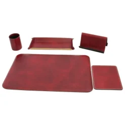 Zestaw na biurko skórzany "Warszawa" RO