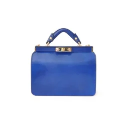 Zgrabna, wspaniale zaprojektowana skórzana torebka  "Vittoria Colonna" R153