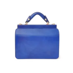 Zgrabna, wspaniale zaprojektowana skórzana torebka  "Vittoria Colonna" R153