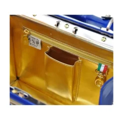 Zgrabna, wspaniale zaprojektowana skórzana torebka  "Vittoria Colonna" R153